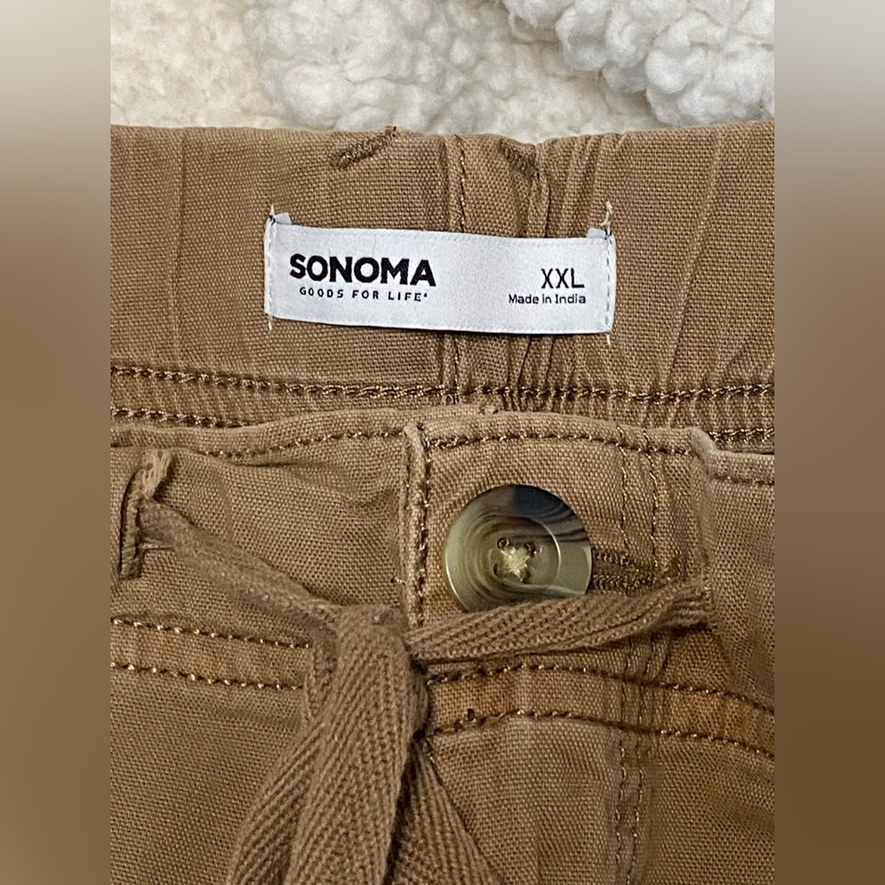 Women's Brown Casual Shorts by Sonoma size XXL - Picture 2 of 4